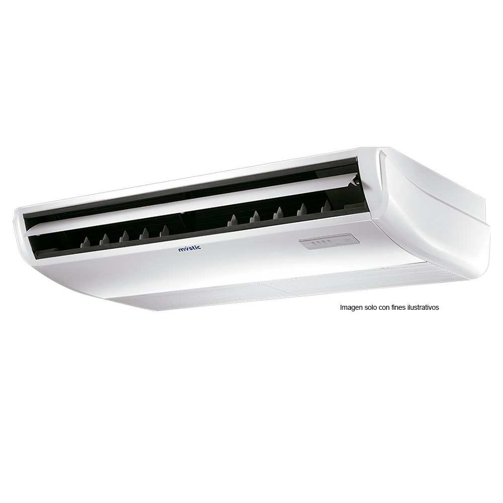Aire acondicionado 60.000 BTU, piso techo, modelo MY-ASR6074 Serie ECO, Mystic, tureria 100% cobre, protección anticorrosiva, Dual Golden Finn, filtro de salud antibacterial.