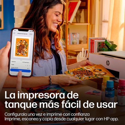 Impresora Multifuncional HP Smart Tank 583 AIO WIFI