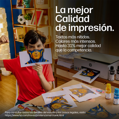 Impresora Multifuncional HP Smart Tank 583 AIO WIFI