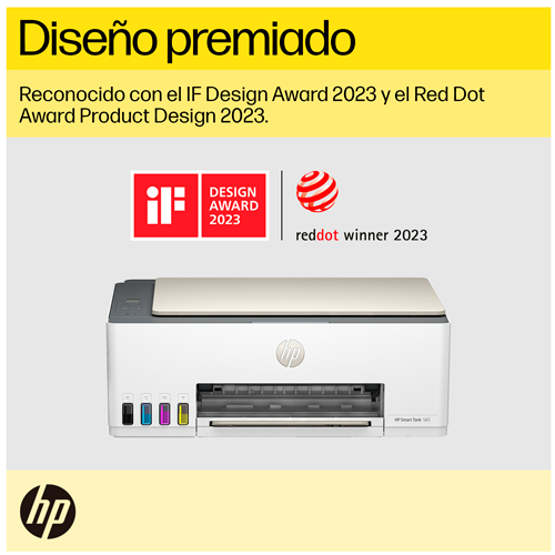 Impresora Multifuncional HP Smart Tank 583 AIO WIFI