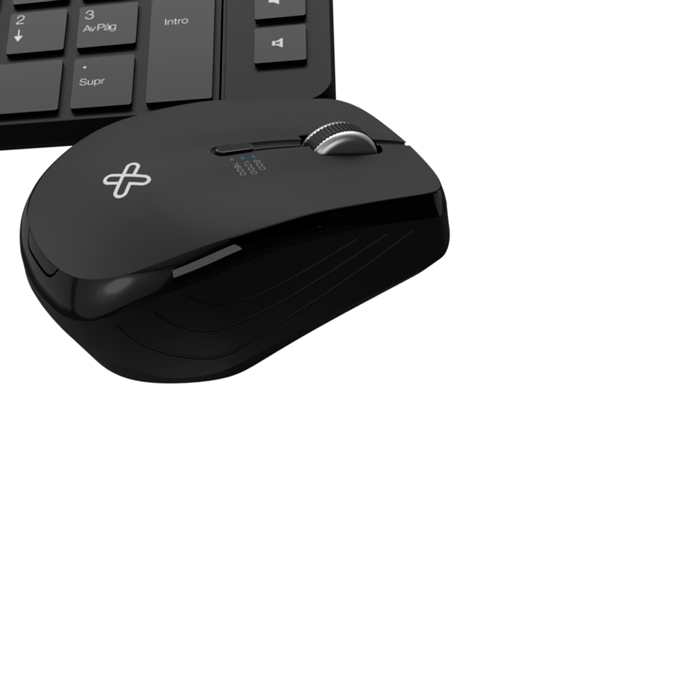 Dúo inalámbrico de teclado y mouse KCK-270S Klip