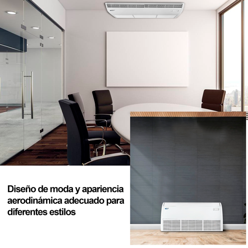 Aire Acondicionado Piso Techo Inverter 60000 BTU GP-60PTINV Gplus