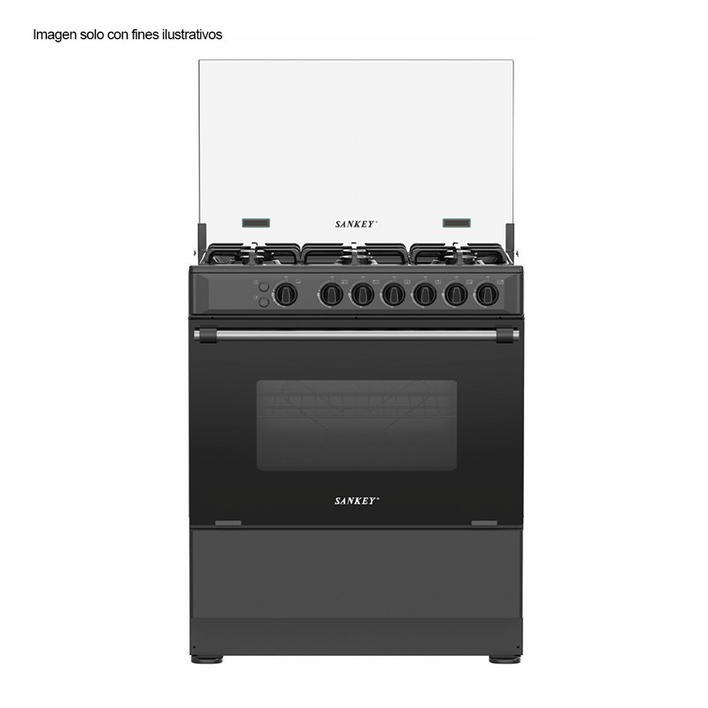 Estufa a gas de 30" BERTA BL06 Sankey