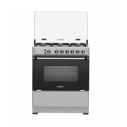 Estufa a gas 30" BERTA SL6 Sankey 6 quemadores encendido eléctrico