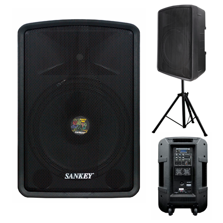 Bocina con amplificador PA15253STL SANKEY