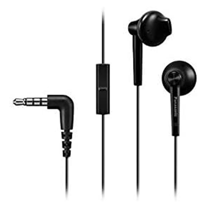 Audífono Negro Alámbrico In-Ear RP-TCM55E-K