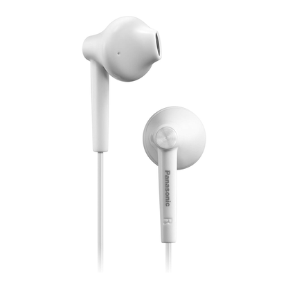 Audífono Blanco Panasonic Alámbrico In-Ea RP-TCM55E-W