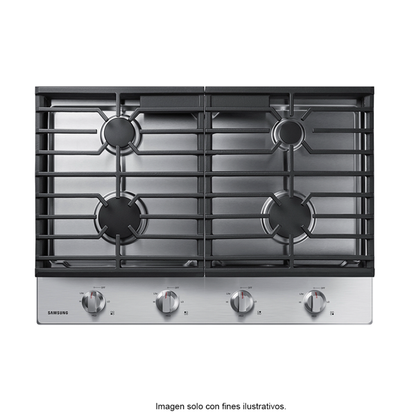 Estufa Empotrable a gas 30" NA30R5310FS/AA acero inoxidable Samsung