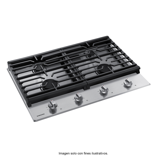 Estufa Empotrable a gas 30" NA30R5310FS/AA acero inoxidable Samsung