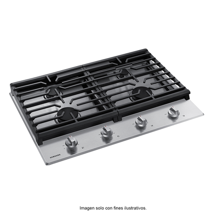 Estufa Empotrable a gas 30" NA30R5310FS/AA acero inoxidable Samsung