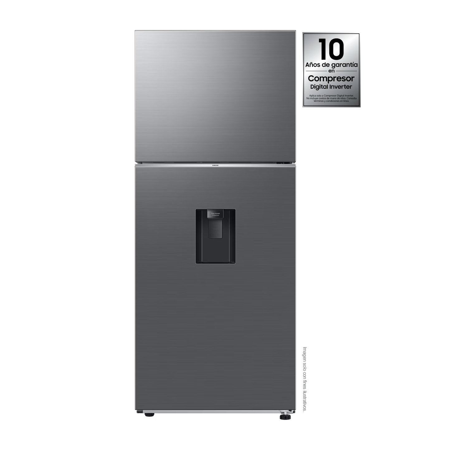 Refrigeradora 13pc Top Mount Dispensador de agua T38DG6224S9AP Silver WIFI Samsung