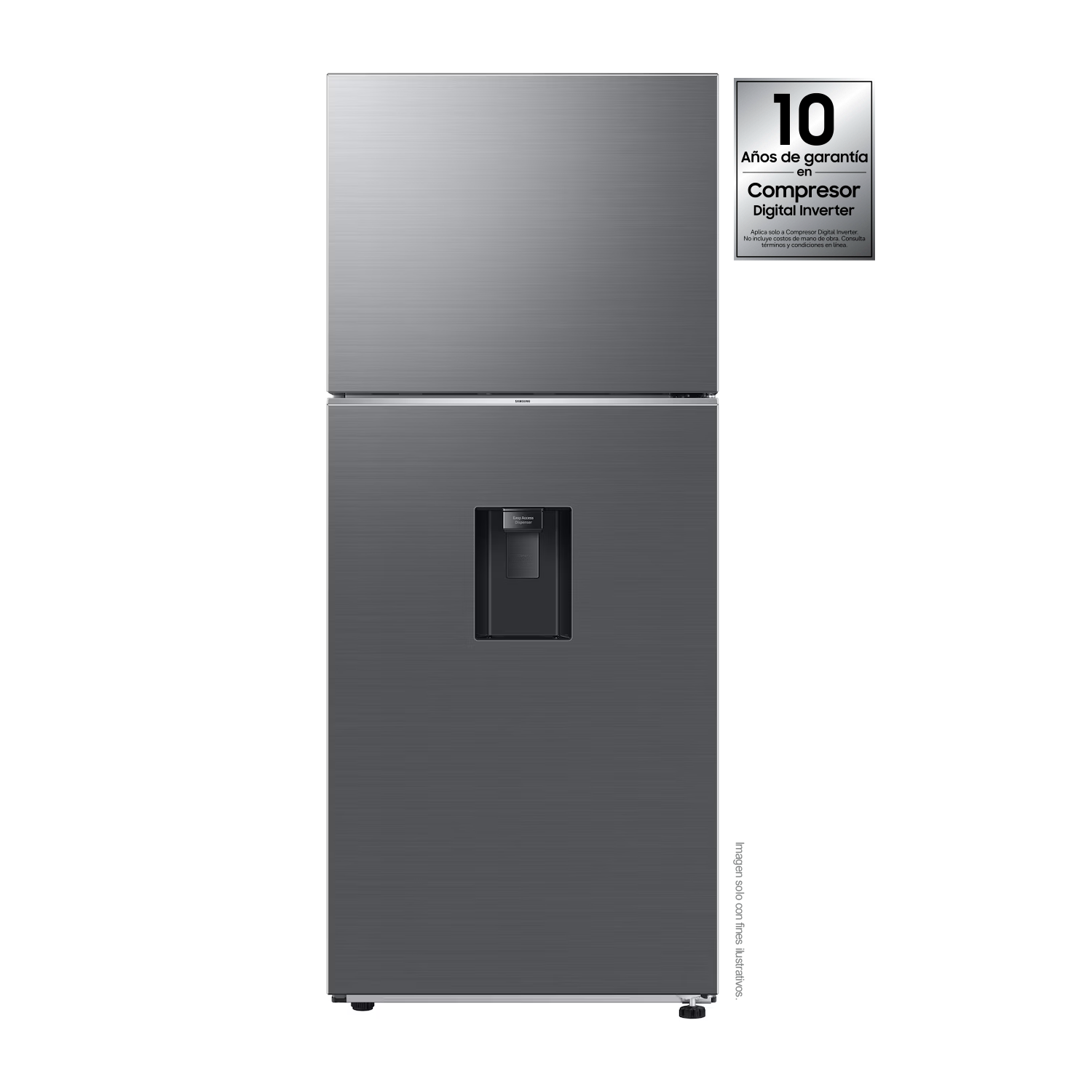 Refrigeradora 13pc Top Mount Dispensador de agua T38DG6224S9AP Silver WIFI  Samsung