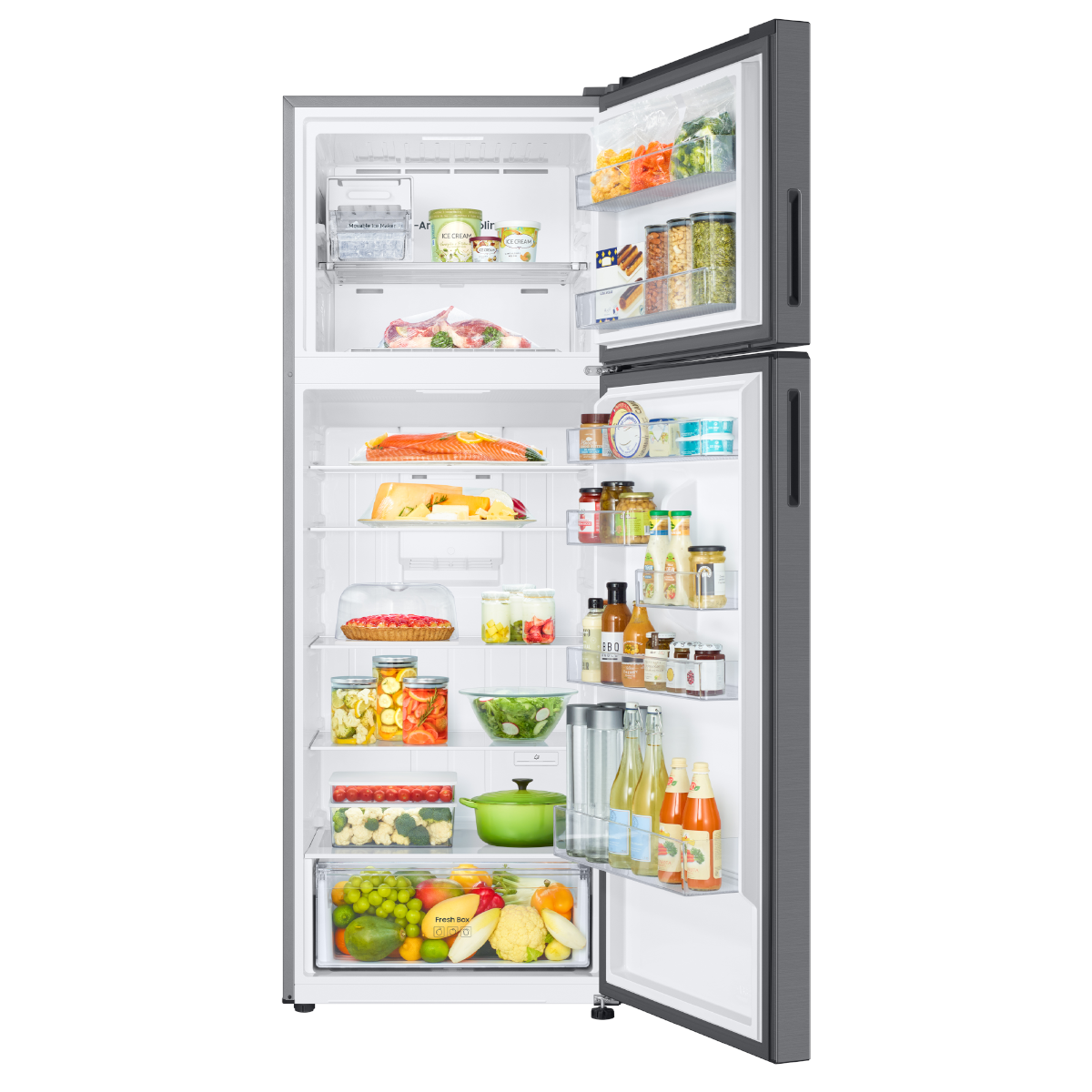 Refrigeradora 18pc RT53DG6124S9AP Top Mount Samsung WiFi inteligente integrado