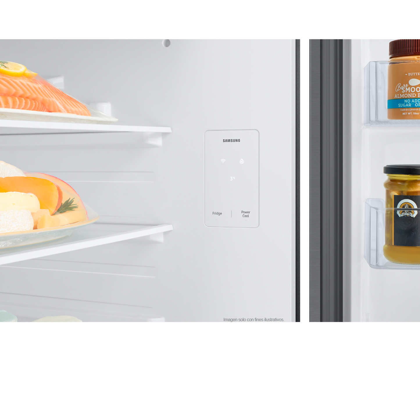 Refrigeradora 18pc RT53DG6124S9AP Top Mount Samsung WiFi inteligente integrado