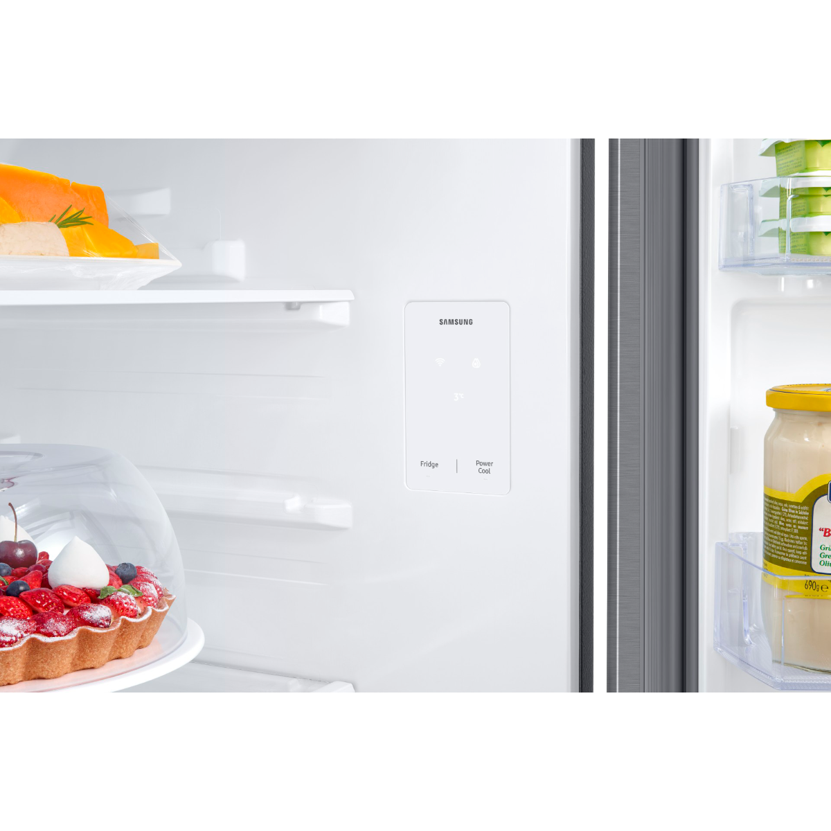 Refrigeradora 10pc RT31DG5224S9AP, Samsung Top Mount dispensador de agua WiFi inteligente integrado.