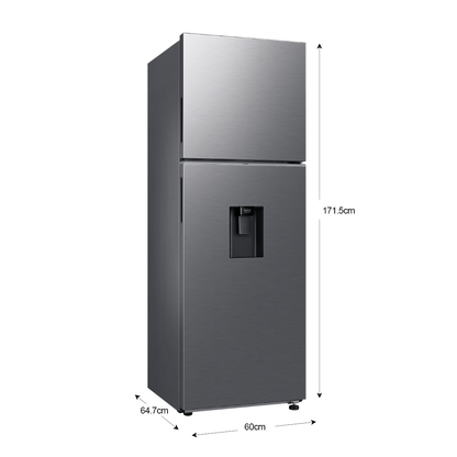 Refrigeradora 10pc RT31DG5224S9AP, Samsung Top Mount dispensador de agua WiFi inteligente integrado.
