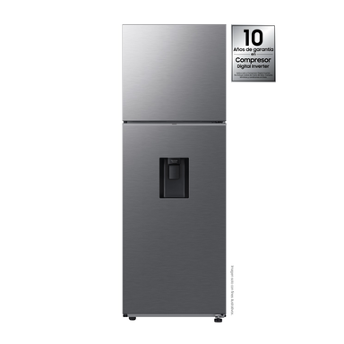 Refrigeradora 10pc RT31DG5224S9AP, Samsung Top Mount dispensador de agua WiFi inteligente integrado.