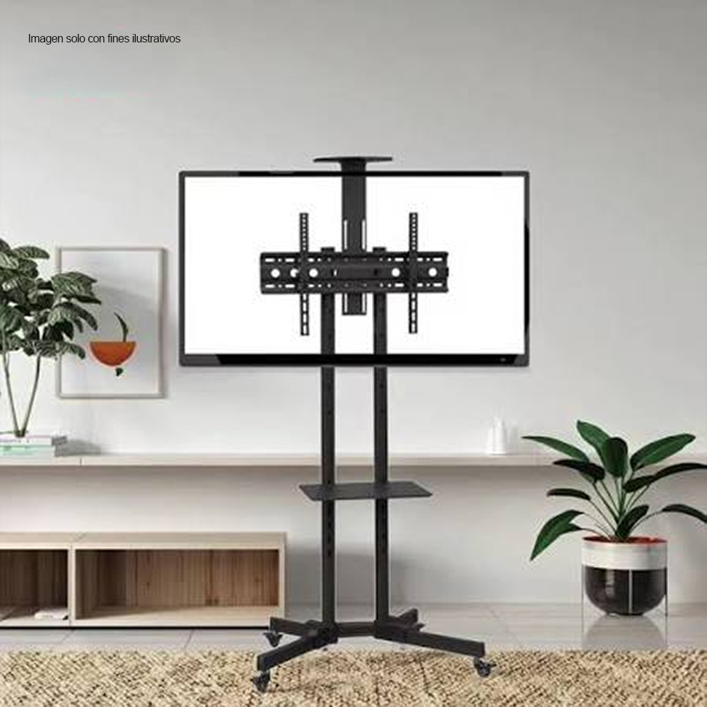 Mueble con soporte para TV 30-70 pulgadas (50kg) modelo GF-P1757-1466, movible
