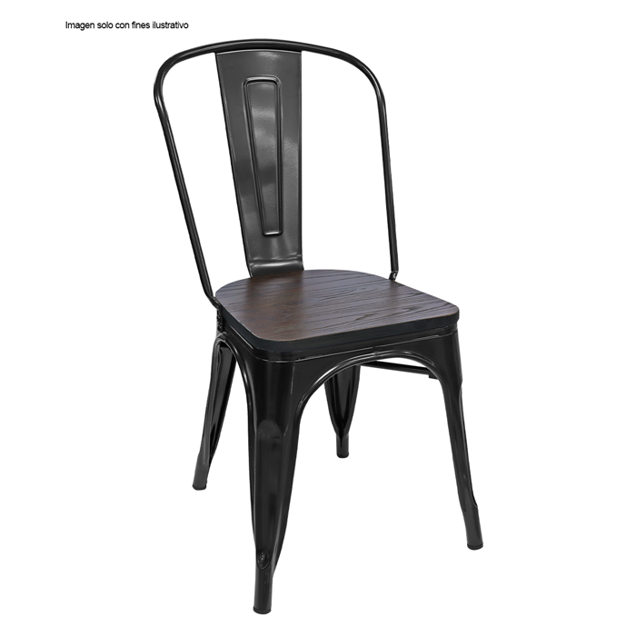 Silla para comedor color negro KENNEDY modelo P1910-0035