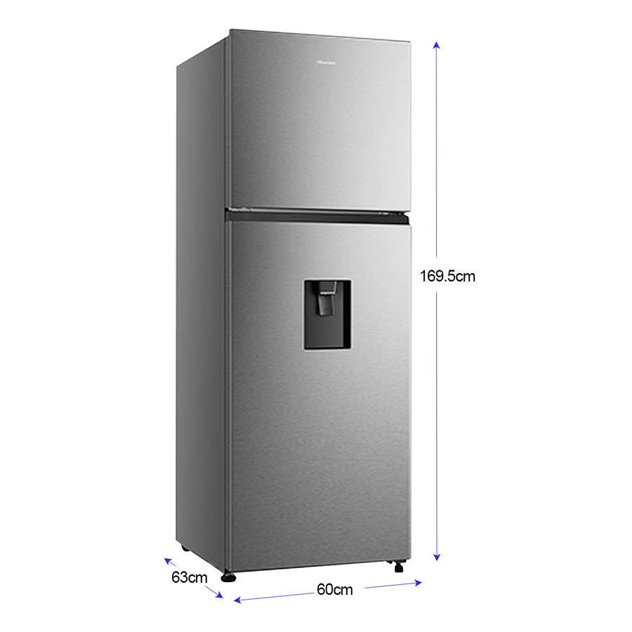Refrigeradora 11.5pc HISENSE modelo RT11N6WKX1