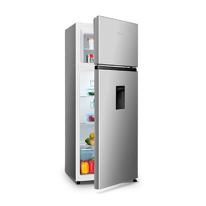 Refrigerador Top Mount 16.3pc Hisense  RT16N6CDX Inverter con Dispensador de Agua