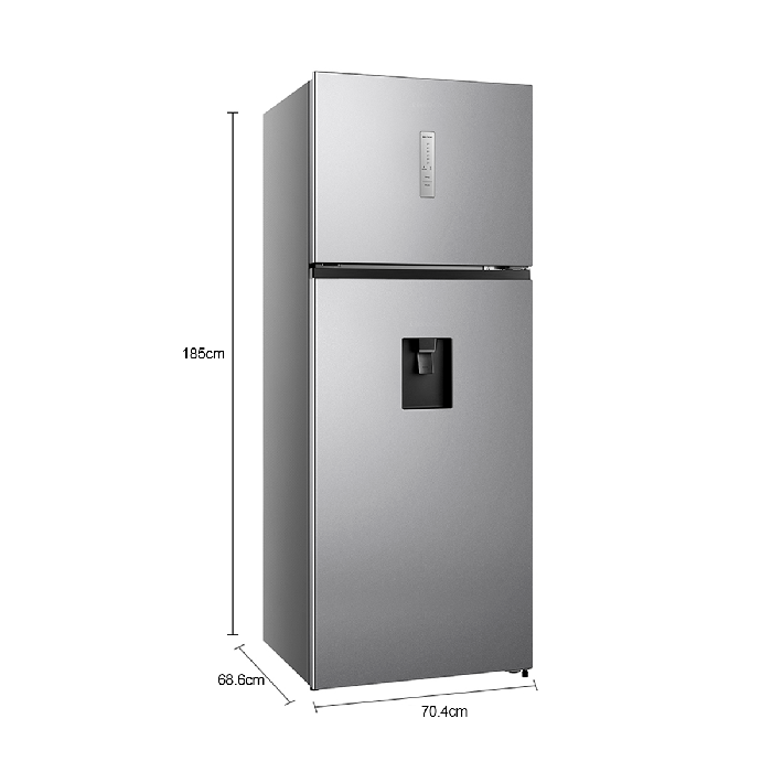 Refrigerador Top Mount 16.3pc Hisense RT16N6CDX Inverter con