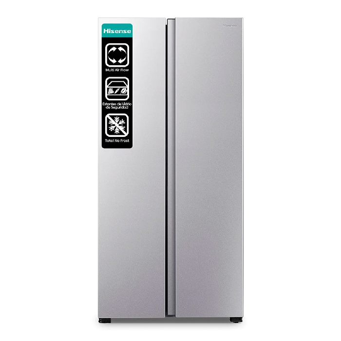 Refrigeradora 15.6pc RS16N6ASN Side By Side HISENSE