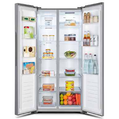 Refrigeradora 15.6pc RS16N6ASN Side By Side HISENSE