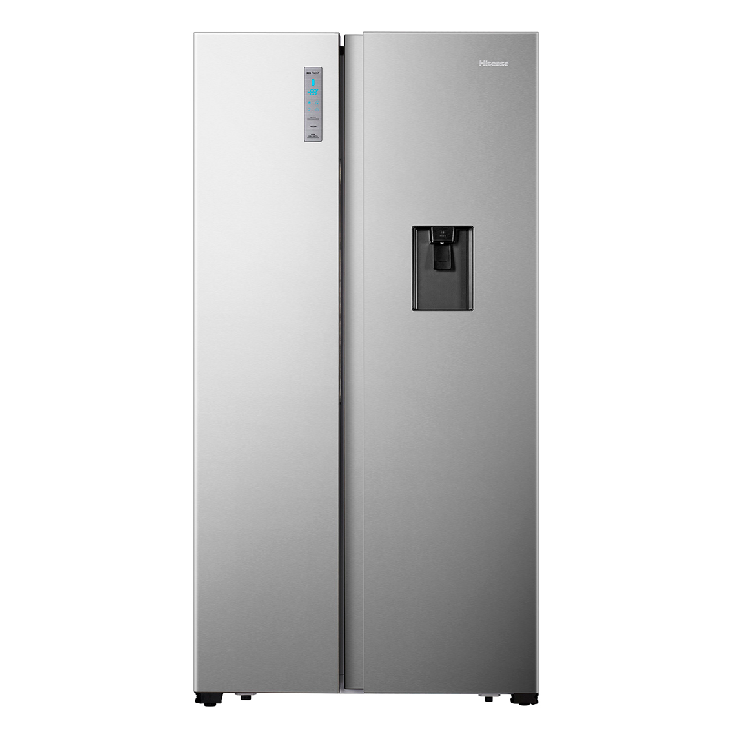 Refrigeradora 18.3pc Side By Side  RS19N6ASI HISENSE Inverter.