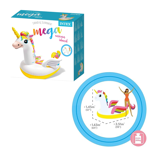 Flotador Intex 57291EU Mega unicornio