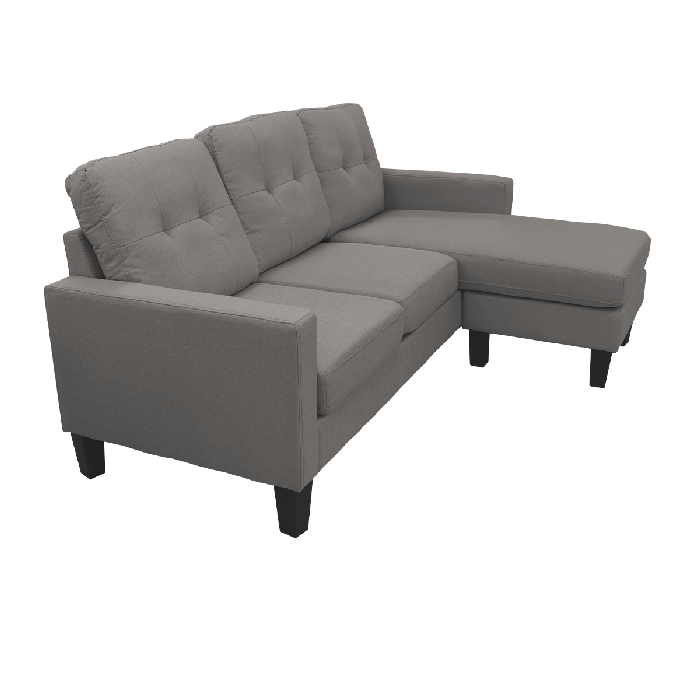 Sofá “L” chaise reversible color KHAKI P2136-0002 Kennedy