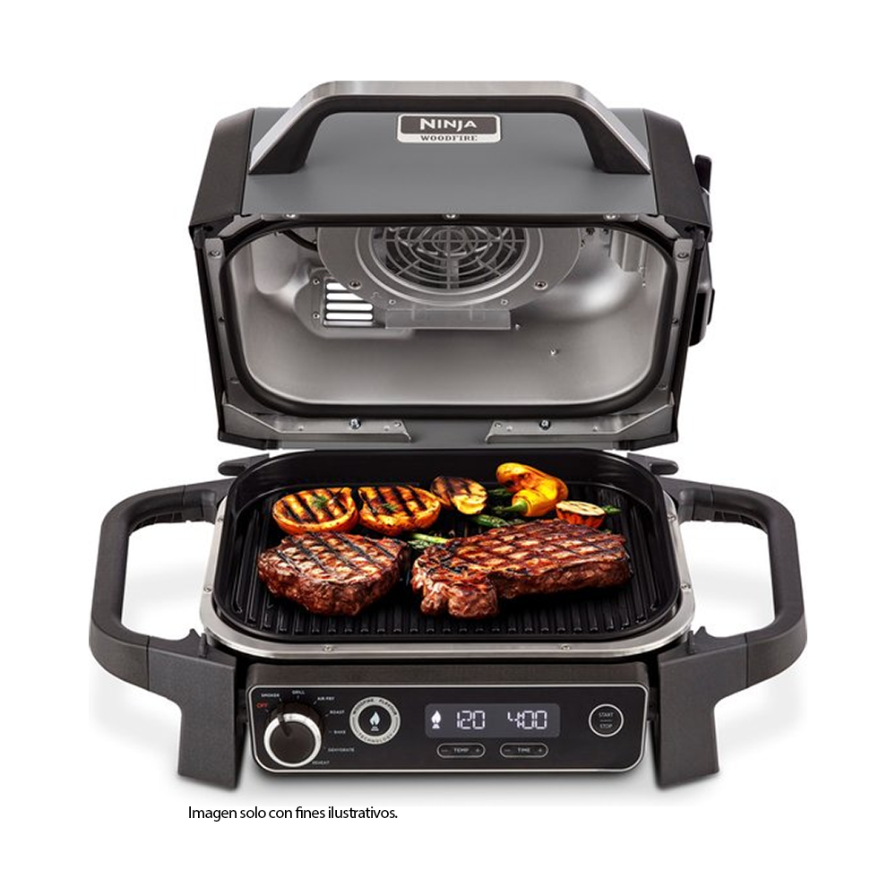 Parrilla ahumadora 7 en 1 Ninja modelo OG701