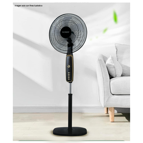 Abanico pedestal Sankey 5 aspas FN-18ST20M