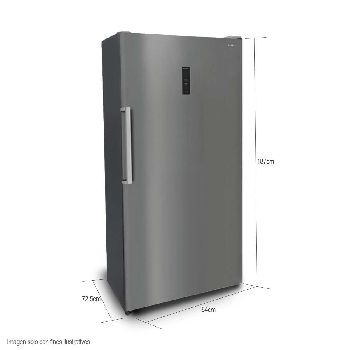 Congelador Refrigerador vertical 22pc RFC22IN80V Inverter Sankey