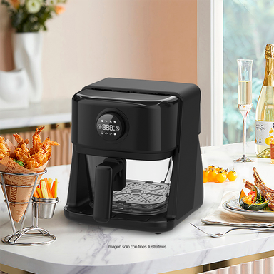 Olla freidora FRW-301BLT Sankey capacidad 3 litros