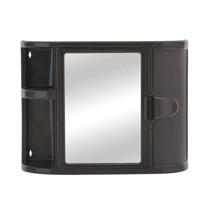 Gabinete con espejo para baño 7668-XP Rimax color wengue