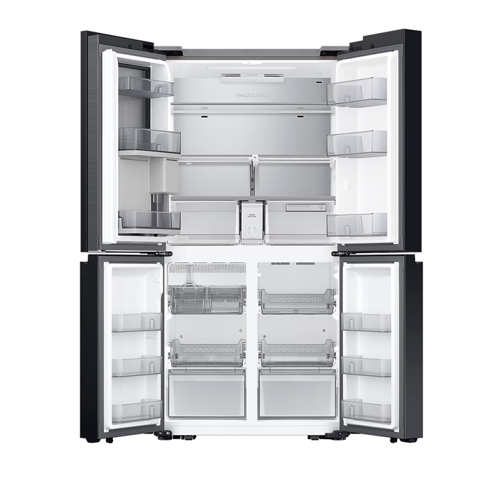 Refrigeradora 4 puertas 23pc RF23DB9650QLAP  Samsung con dispensador y ice maker interno