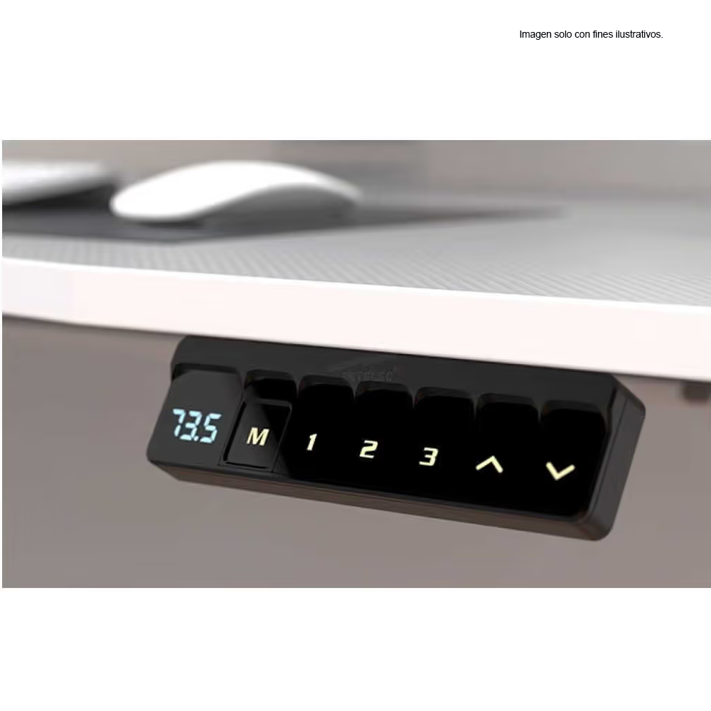 Escritorio eléctrico modelo XTF-CD211, para estar sentado o de pie, con memoria de altura personalizada