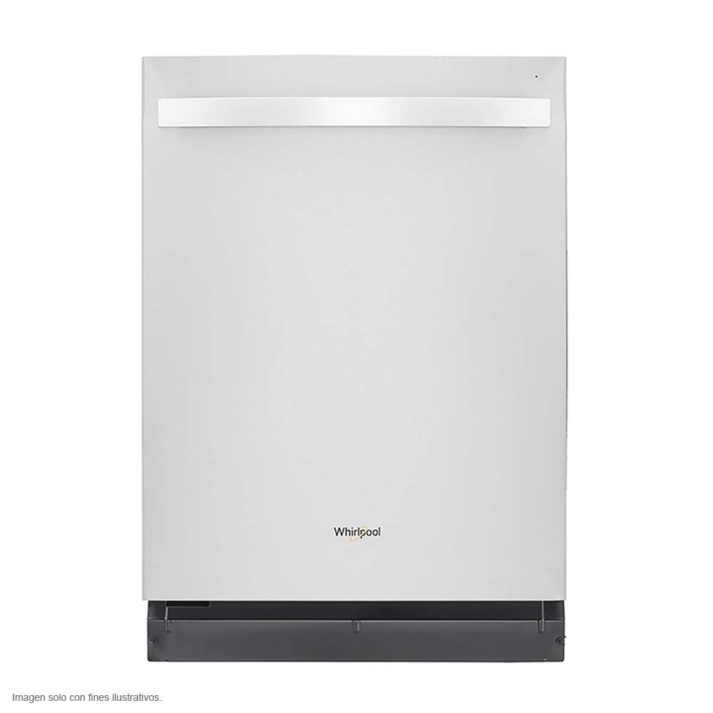 Lavaplatos 24" WDT730HAMZ  whirlpool acero inoxidable, mandos ocultos, tecnología Fan Drying