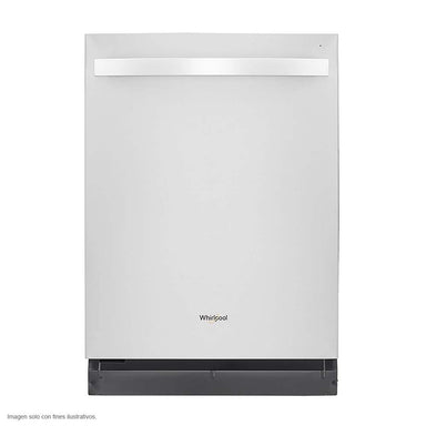 Lavaplatos 24" WDT730HAMZ  whirlpool acero inoxidable, mandos ocultos, tecnología Fan Drying