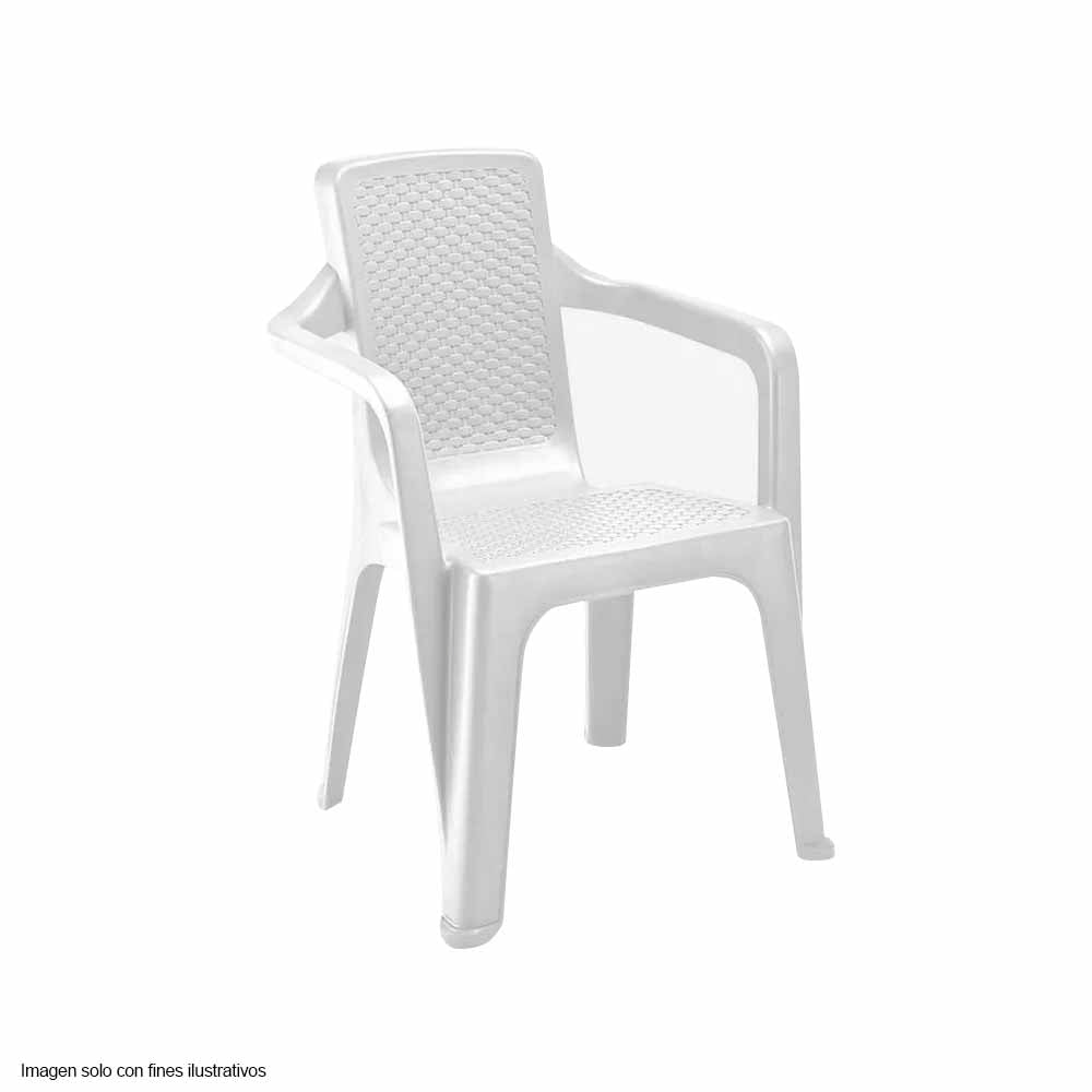 Silla con brazos 12454-XP Rimax color arena