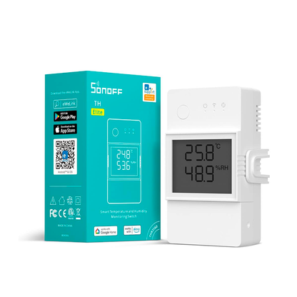 Interruptor medidor temperatura&humedad THR3 16D wifi sonoff