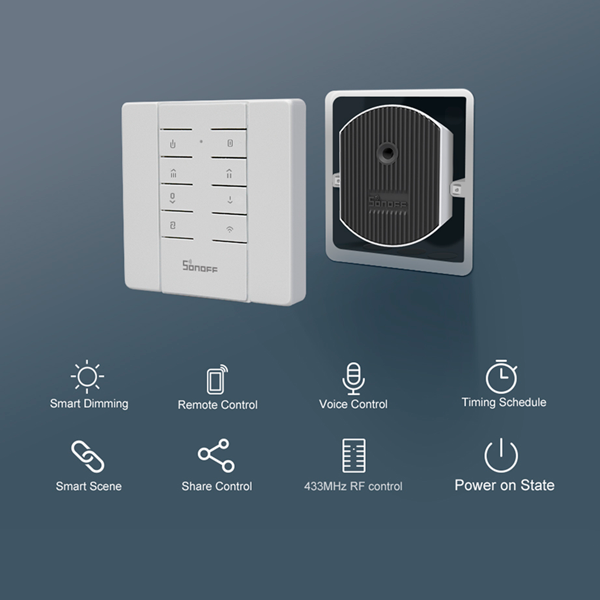 Interruptor Dimmer Control Intensidad DIM1 Smart wifi SONOFF