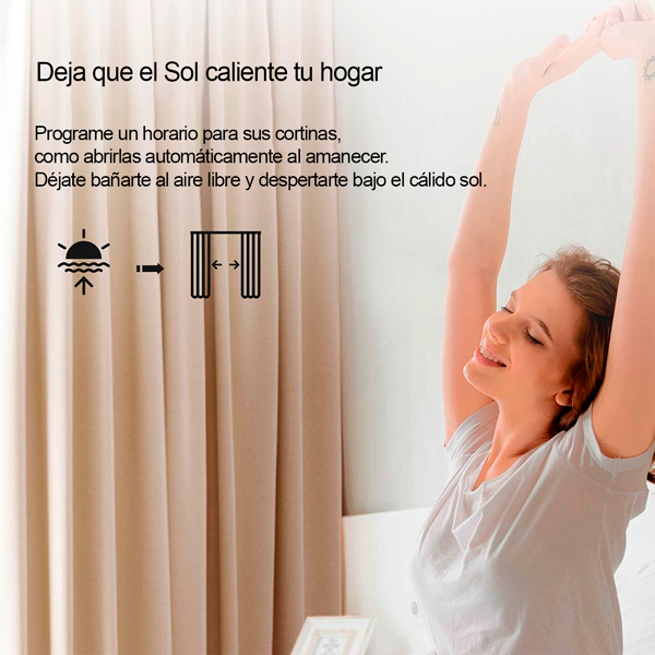 Motor para cortina tradicional Sonoff Zigbee ZBCURTAIN Smart.