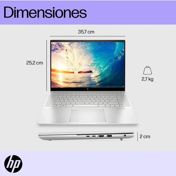 Laptop HP ENVY 16-h1000la + Mochila HP Creator.
