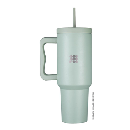 Termo para agua, 40 oz, CT-TUMB3M, Cubitt, acero inoxidable, verde menta