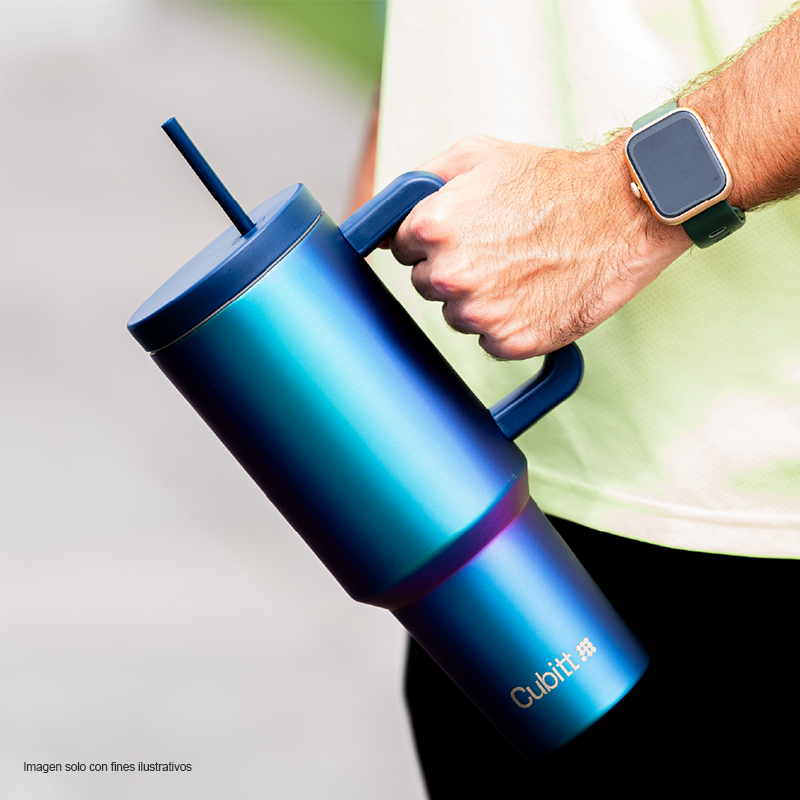 Termo para agua, 40 oz, CT-TUMB6, Cubitt, acero inoxidable, Cósmico