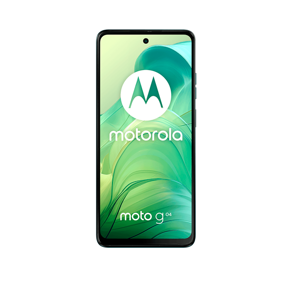 Celular Motorola Moto G04 pantalla 6.56" 4GB 128GB color negro verde aurora