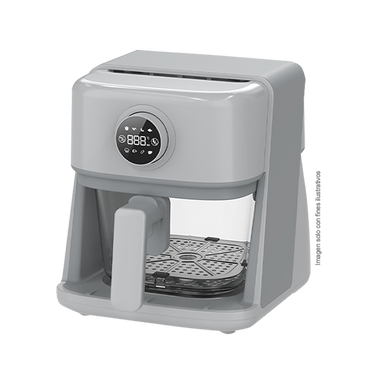 Freidora de aire 3.0L FRW-3012GT Sankey, visión 360° temporizador 60 minutos.