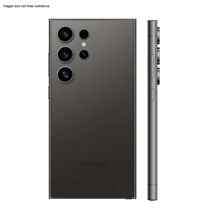 Celular Samsung Galaxy S24 Ultra SM-S928BZKKGTO color negro titanio 12GB Ram 1TB